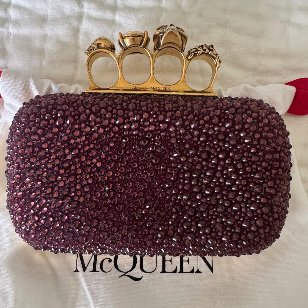 Alexander McQueen Knuckle  Clutch